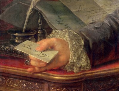 Charles Gravier, Count of Vergennes (detail) by Antoine François Callet